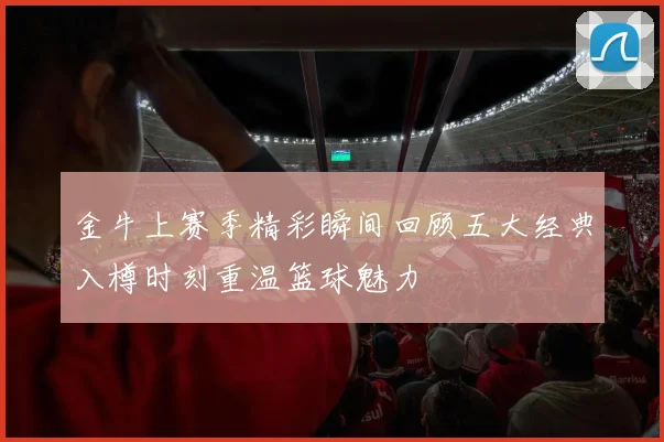 金牛上赛季精彩瞬间回顾五大经典入樽时刻重温篮球魅力